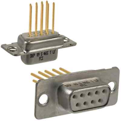 CONN D-SUB RCPT 9POS PNL MNT WW