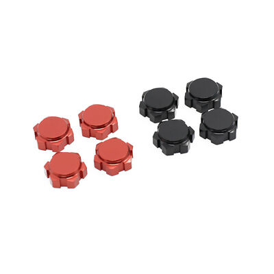 4pcs 17MM Hex Nut for 1/8 Karton Outcast Talion 1/7 Mojave Infraction Limitless