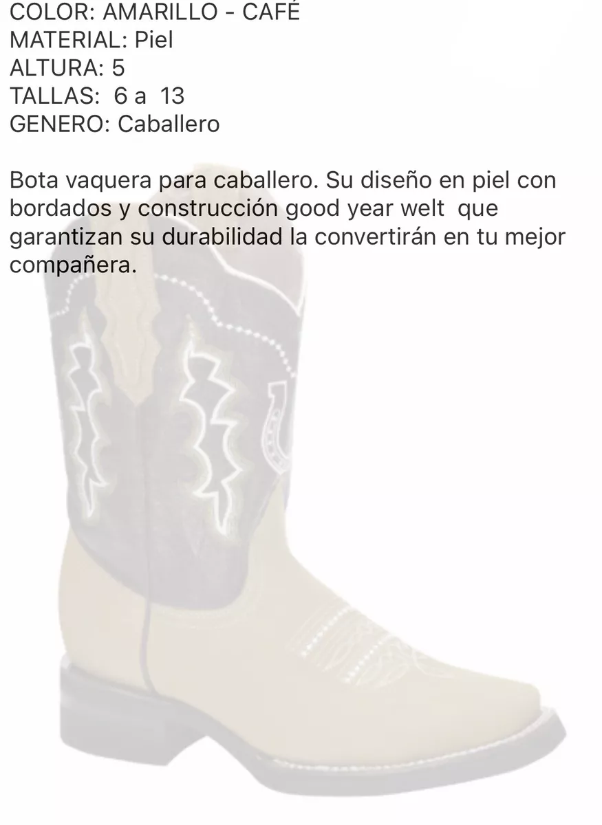 botas vaqueras para el general a31 eBay