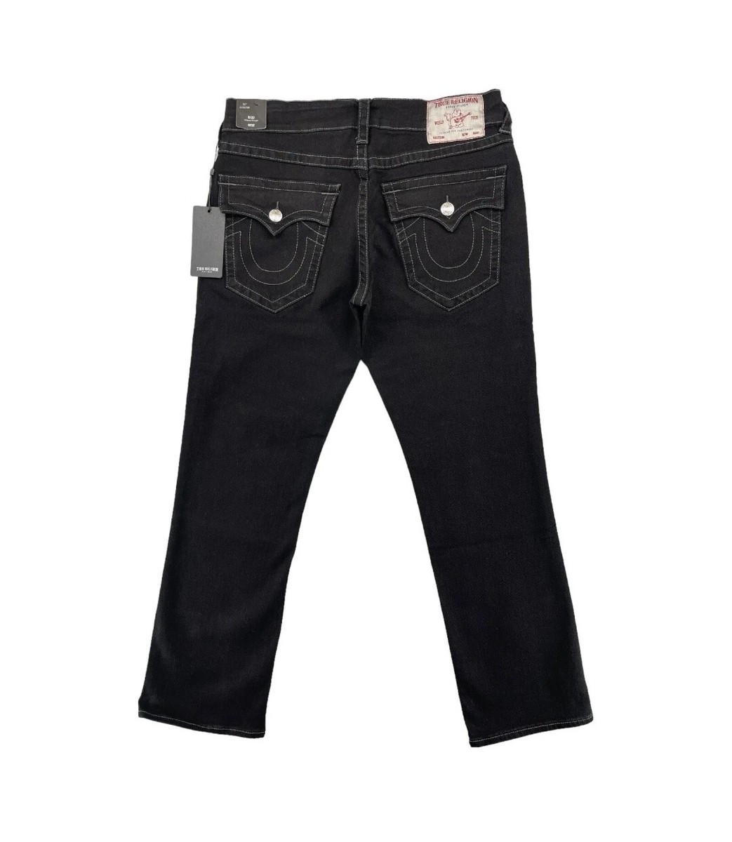 TRUE RELIGION RICKY オールブラック ストレッチ デニム 30 TRUE RELIGION RICKY オールブラック ストレッチ デニム 30