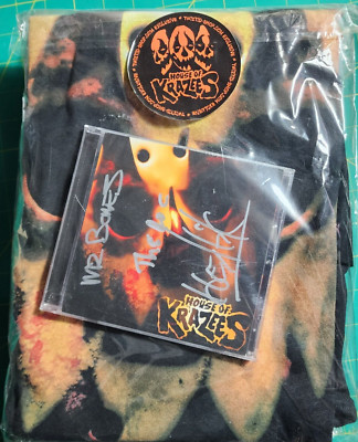 NEW BAG SET HOK HOUSE OF KRAZEES 5XL SIGNED TWIZTID ICP INSANE CLOWN POSSE rare