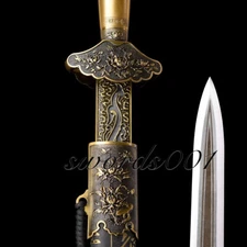 Against Evil Sword Qing Dynasty Jian Sharp Chinese Kung Fu Manganese Steel Blade