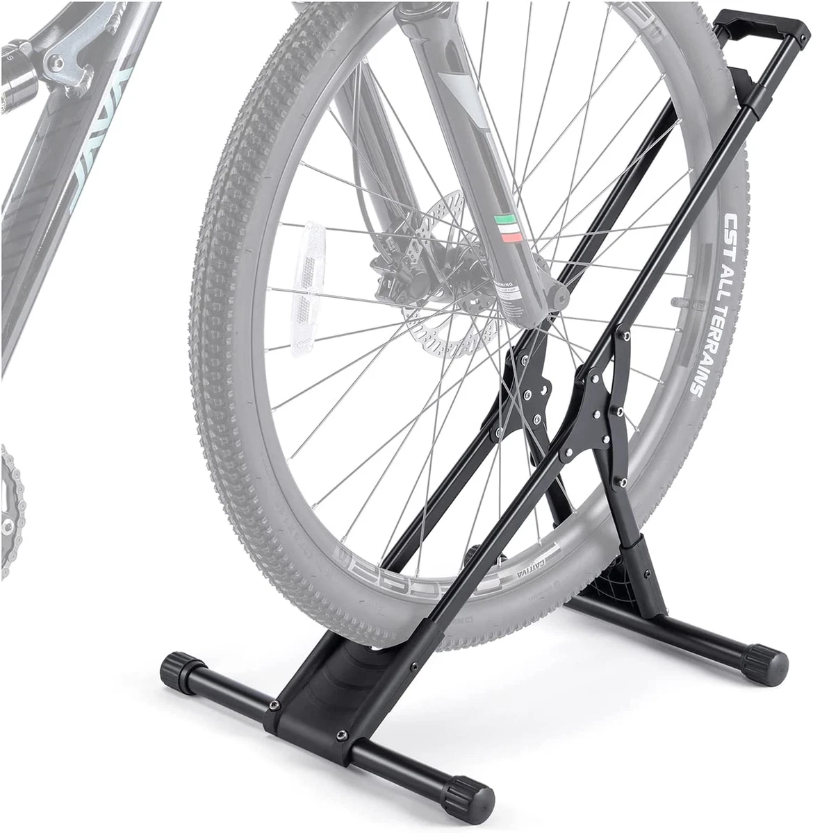 Bike Floor Stand Rack Indoor Bike Stand for Garage Home Bike