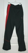 Puma Black With Red Stripe Pants Size Boys Medium