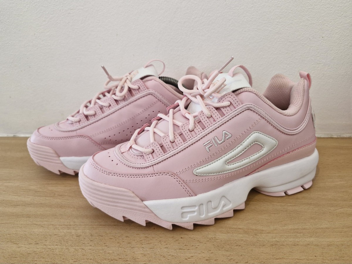 Disruptor Ii Womens Fila Chunky Trainers Fila Disruptor Pink Snake