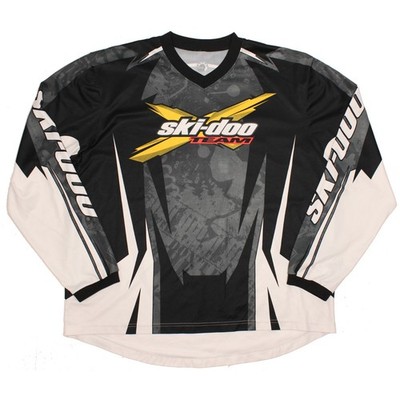 Ski Doo Racing Jersey size XL Vintage 1990s Pullover Rotax Snowmobiling