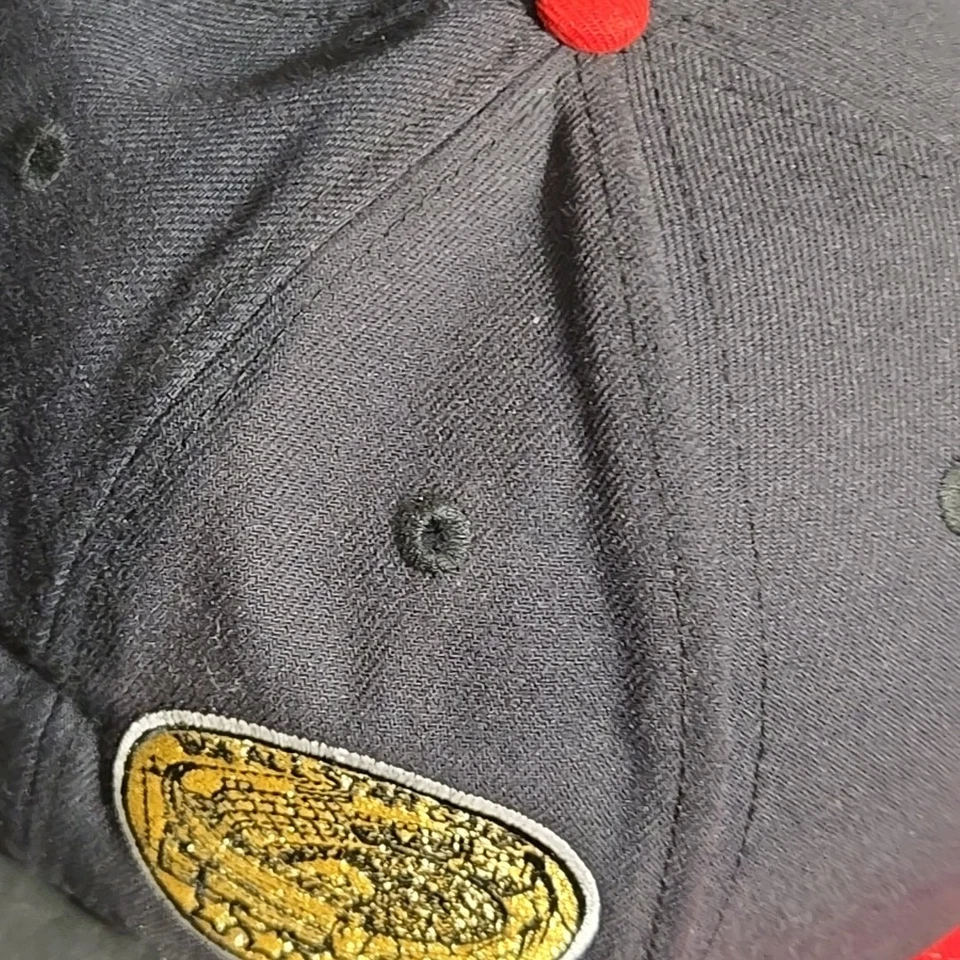 Milwaukee Braves New Era 59FIFTY 1955 All Star Game Parche Dorado Gorra Sombrero Talla 7 7/8 Foto 3 de 4