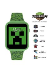 Minecraft Smart Watch Ekran dotykowy Interaktywny, zielony, MIN4045PH