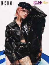 JoJo's Bizarre Adventure Bruno Buccellati Casual Leather Jacket Lapel Coat Gifts