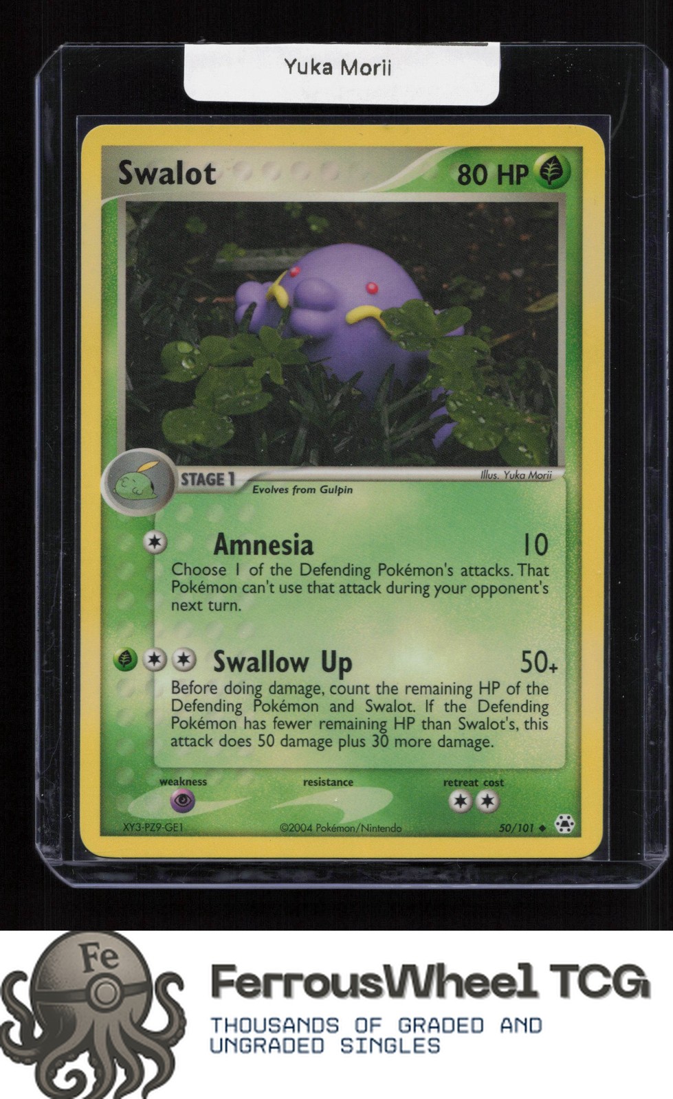 Swalot 50/101 - Hidden Legends - Yuka Morii (NM)