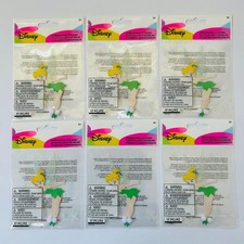 DISNEY'S TINKERBELL Dimensional Scrapbook Stickers - 6 pk- New 