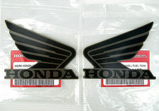ORIGINAL Honda-CB650R Wing Fl&uuml;gel-10cm-SCHWARZ/DUNKELGRAU-Sticker-Aufkleber-100