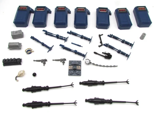 Vtg Kenner Star Wars B-Wing Imperial Shuttle Parts Lot & Accessories 1984 & more