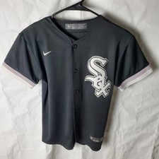 Nike Jersey Boys M 10/12 Black Eloy Jimenez 74 MLB Chicago White Sox
