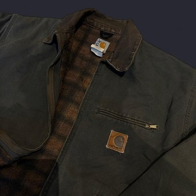 Vintage 2000 Carhartt J97MOS Green Detroit Jacket Mens XL Extra