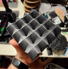 Parabolic Wave Grid Panel (plastic)