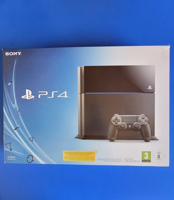 Sony PlayStation 4 * 500GB * Spielkonsole * Jet Black  * Modell (CUH-1004A/ 801)