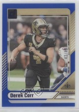 2024 Panini Clearly Donruss Blue 43/49 Derek Carr #37 0o5t