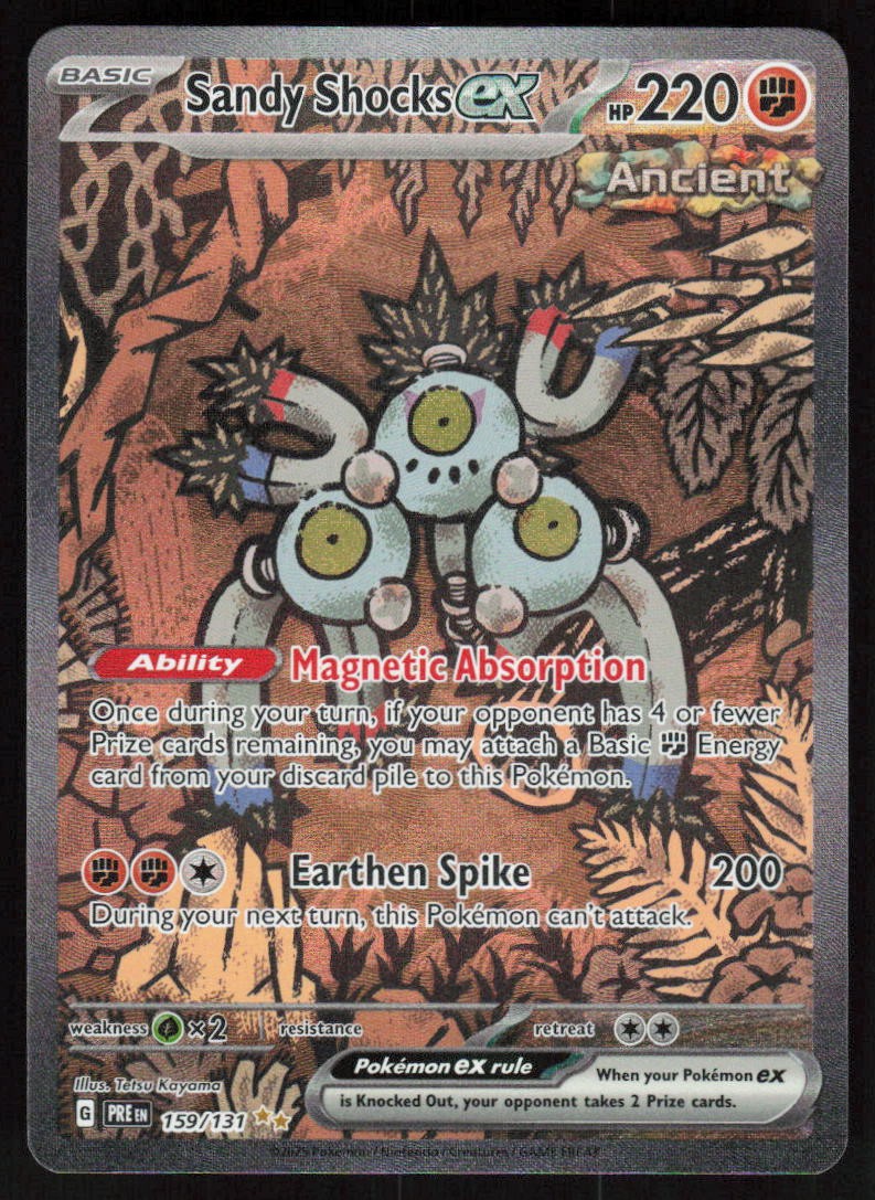 Sandy Shocks ex 159/131 SV: Prismatic Evolutions 2025