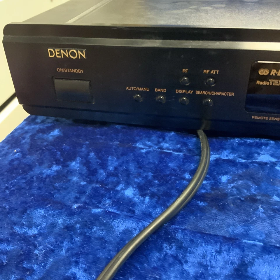 Denon TU-1500RD Precision аудио компонент AM/FM стерео тюнер RDS радио текст работа - Изображение 4 из 4