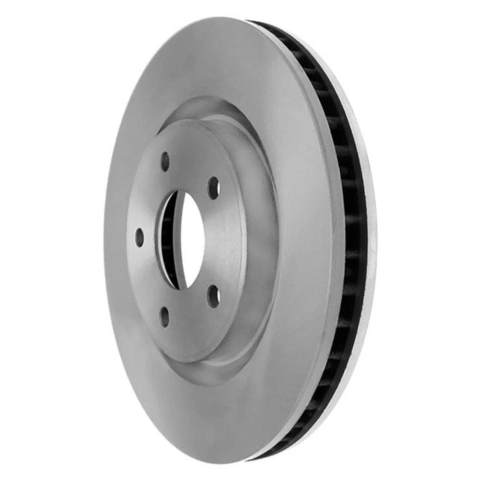 Rotores de freno delanteros + pastillas de freno metálicas y herrajes para Ford Mustang 2001 Foto 3 de 4