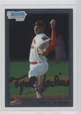 2010 Bowman Draft Chrome Draft Picks Tyrell Jenkins #BDPP26 0a1
