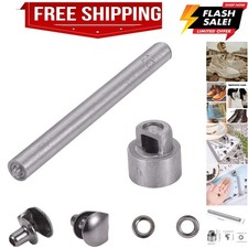 20 Sets Boot Lace Hooks Brass Safety Shoelace Buckles with Installation Tool ...