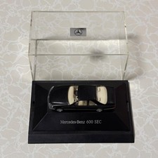Rare 1/87 Herpa Mercedes Benz 600 SEC Mini Car with Case