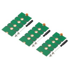3Pcs M2 SSD Extended Adapter Card Transfer 2230 2242 2260 2280 Screwdriver Green
