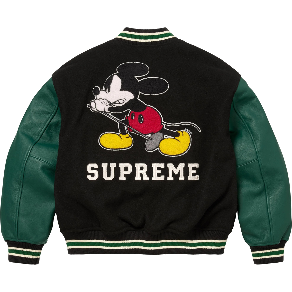 Supreme Mickey Mouse Varsity Jacket　即日発送 Supreme Number (N)ine Mickey Varsity Jacket Red Men's - US