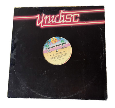 MICHAEL ZAGER BAND Let's All Chant / LIME Angel Eyes RARE 12'' ~Free Shipping!
