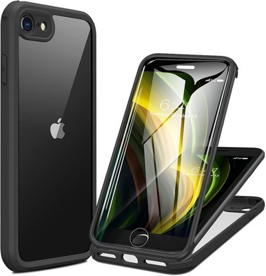 for iPhone SE Phone Case 3rd/2nd Generation 2022 2020 Full-Body Heavy Duty Bumpe