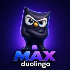 Duolingo Max   | 12 Months   Ad-Free & Unlimi...