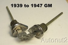 Chevrolet Pontiac Buick Door Locks 1939 1940 1941 1942 1946 1947 New Yale