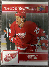 2025-26 Detroit Red Wings Centennial Brad May #46 Base