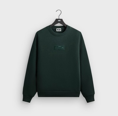 NEW Kith Classic Logo Nelson Crewneck Stadium Cyber Monday Sizes XS-XXL IN HAND