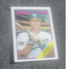 Topps Glenn Hoffman Dodgers #202 1988 MLB Baseball Card Vintage Base Set