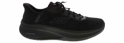 Skechers Work Shoes Men's Slip Ins Wide Black Slip Resistant