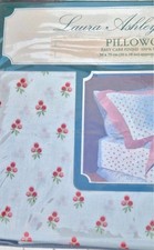 Laura Ashley Vintage Cottagecore Floral Pillowcase 50 x 70 cm New