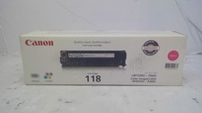 Genuine Canon 118 LBP7200/7660C Magenta Toner Cartridge 2660B001AA 2660B001