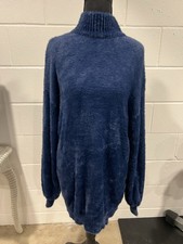 Forever 21 Womens Blue Sweater Dress Size Small