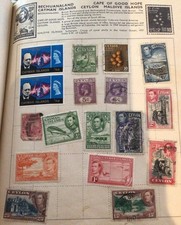 Postage Stamps Cayman Islands Ceylon Cape of Good Hope Bechuanaland Protectorate