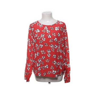 Marc O'Polo, Bluse, Größe: 38, Rot/Mehrfarbig, Cupro/Viskose, Blumen, Damen #ZDL