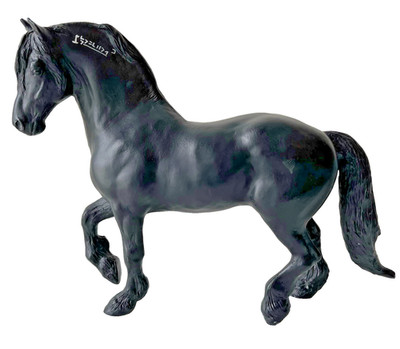 Vintage Breyer Adopt A Horse Traditional 943 JB Andrew Friesian Matte Black 1996