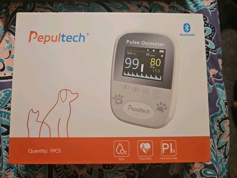 ** NEW Bluetooth Veterinary Patient Monitor | 3-in-1 | SpO2/Pulse/Heart Rate