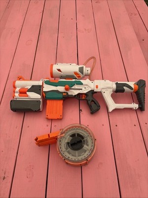 NERF Modulus Tri-Strike Blaster + 25 Round N-Strike Drum