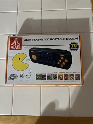Official Atari Flashback Portable Deluxe Handheld Console 70 Built In Games