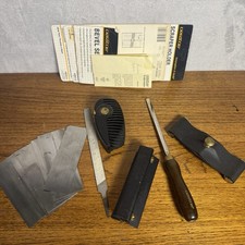 Veritas Woodworking Lot Jointer Edger Burnisher Card Scraper File