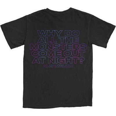 All Time Low T Shirt Blurry Monster Band Logo new Official Unisex Black