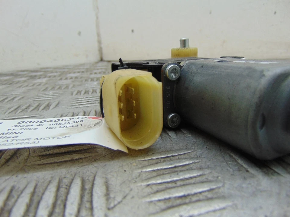 Mini Bmw Mini Pasajero Izquierdo N/S Motor Regulador Ventana Delantera R56 2001-2008B - Imagen 4 de 4